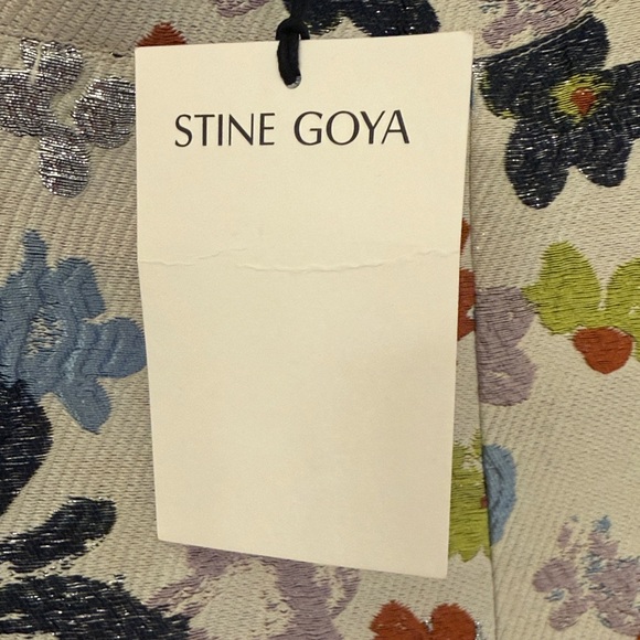 🆕STINE GOYA Multicolor Floral Mini Dress Size Medium NWT - Picture 6 of 7